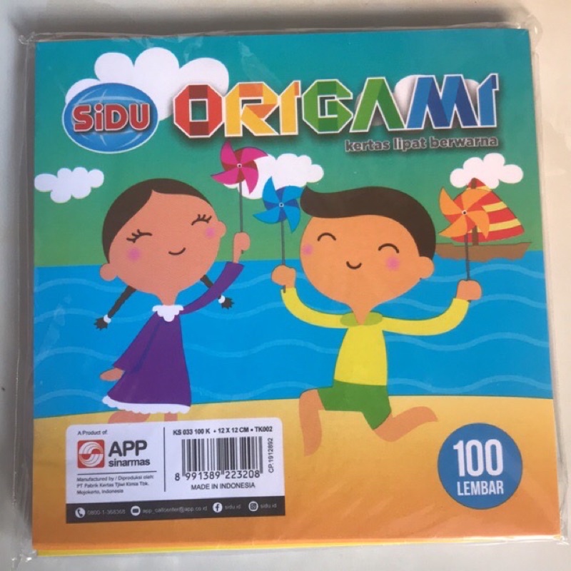 

Kertas Lipat Warna Origami 12-16