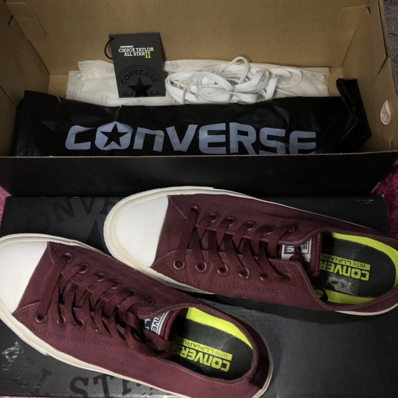 CONVERSE CHUCK TAYLOR 2 PRELOVED SECOND ORIGINAL (WITH BOX) HARGA NEGO