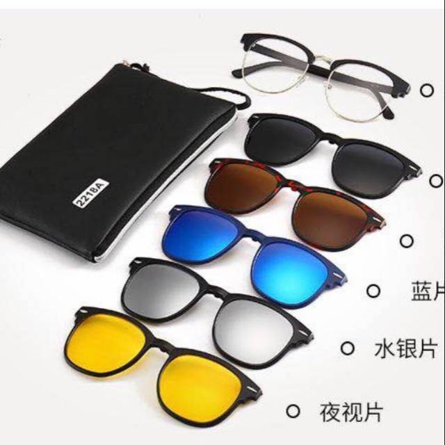 Kacamata klip on 2218