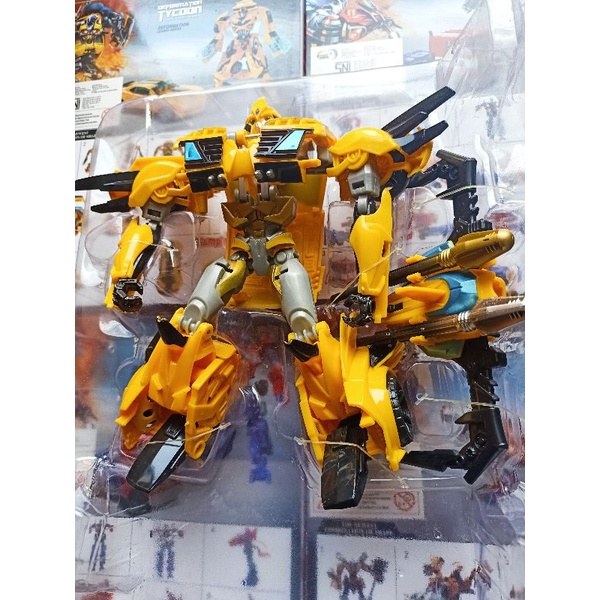 5 Robot Transformers Optimus Prime Bumblebee RARE MODE COLLECTION JUMBO