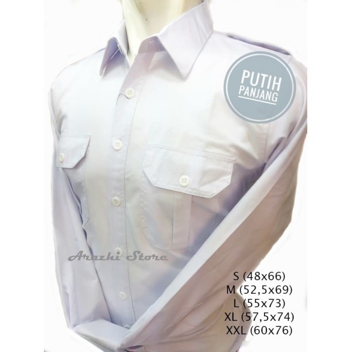 TERBARU Seragam Putih PNS Kemeja Putih PDH Putih PDH PNS Baju PDL Baju PDL PNS