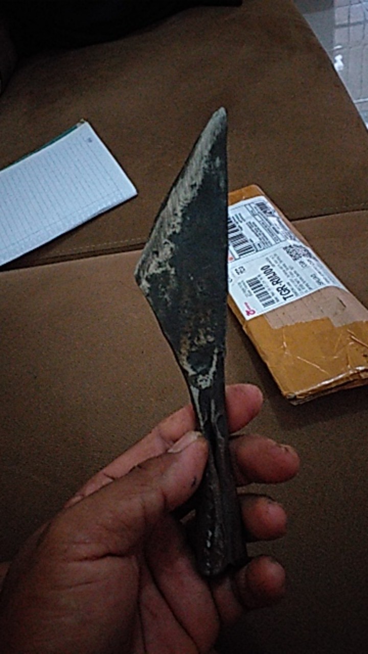 Pisau Pangot/pisau Raut Belah Bambu Dari Baja Per