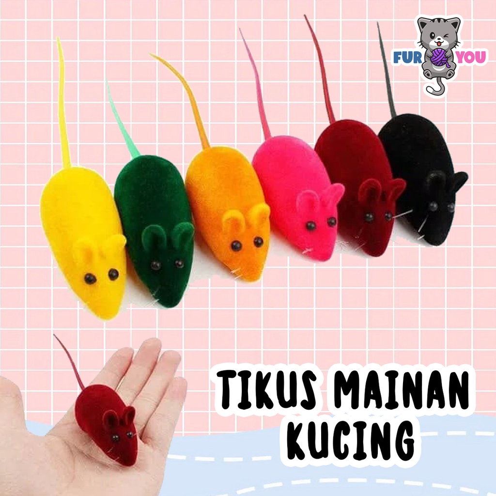 Tikus Mainan Kucing Tikus Mainan Mini