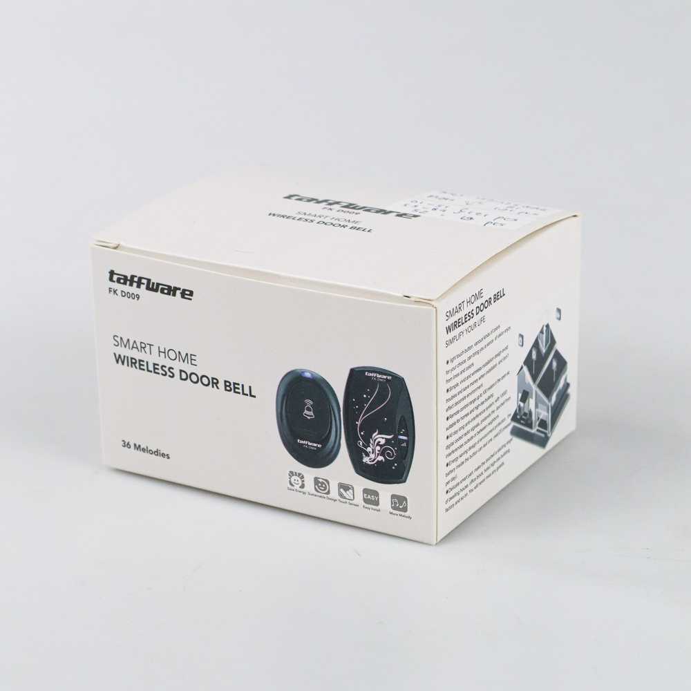 Taffware Alarm Pintu Wireless Waterproof dengan EU Plug - FK-D009