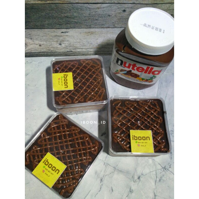 

choco nutella dessert box