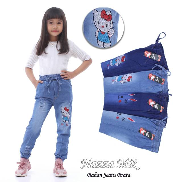 (COD)READY!!! JEANS ANAK JOGGER ANAK CELANA ANAK LOL