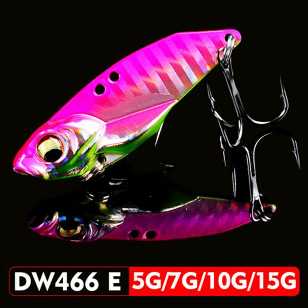 Suyo Memancing Logam VIB Lures 5g/7g/10g/15g Umpan Berputar Panas 3D Mata Hidup Getaran Sendok Umpan