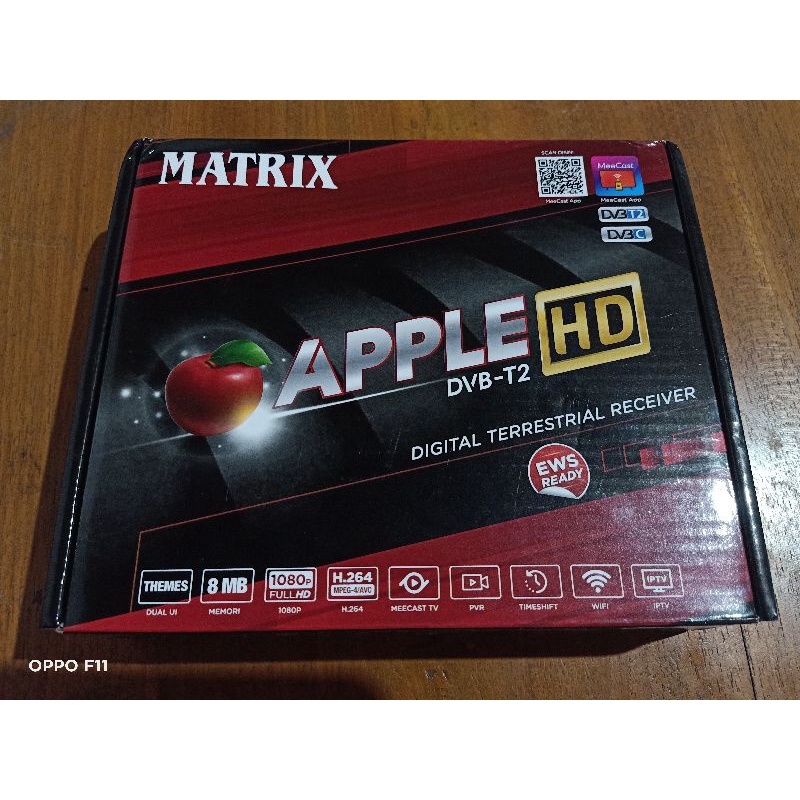 set top box siaran Tv digital MATRIX APPLE HD