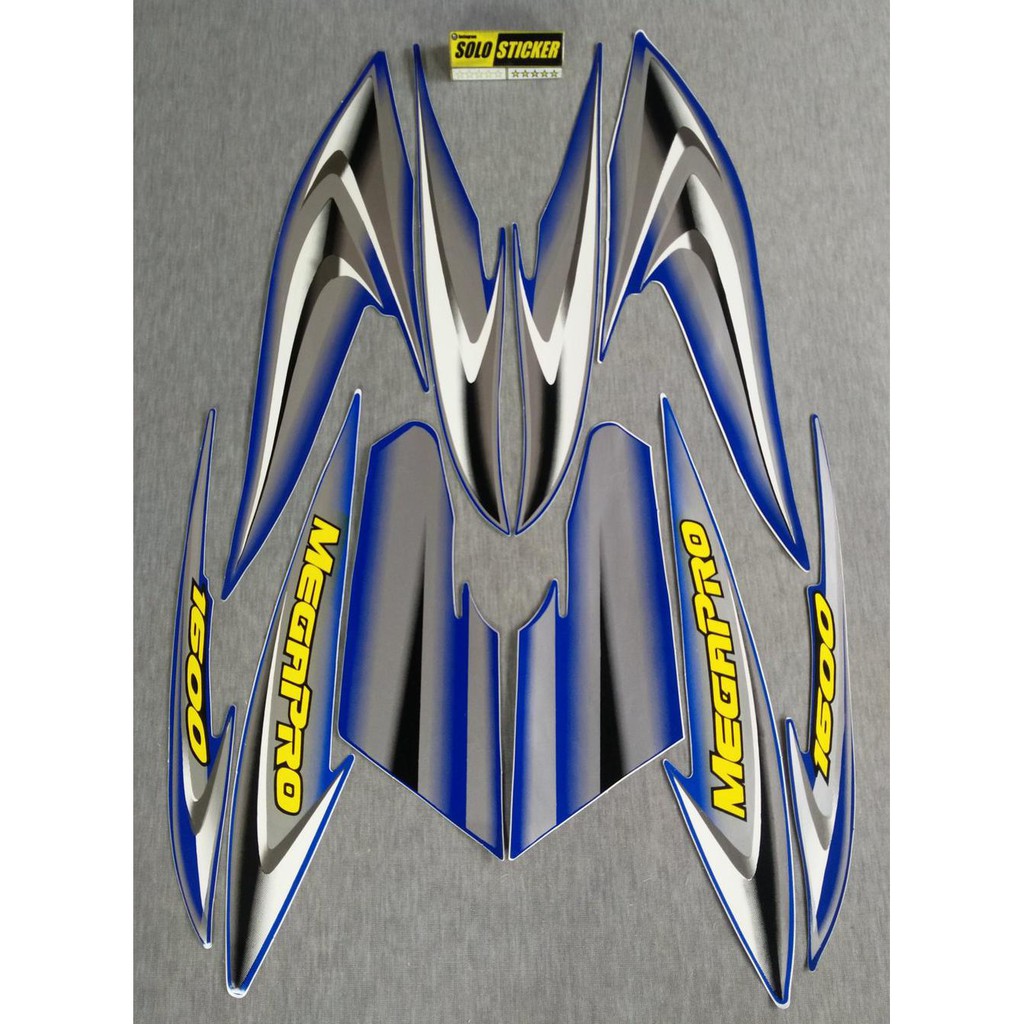 Cutting Striping Sticker Lis Motor Honda Megapro 2005 3 Shopee Indonesia