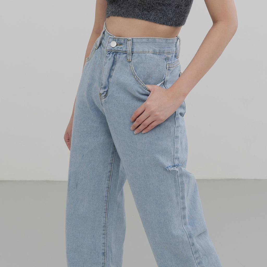 VIERLIN - Jeans 903 - HIGH WAIST BAGGY JEANS