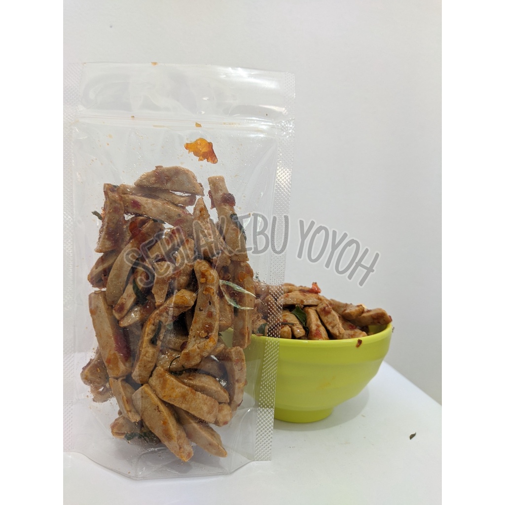 

Basreng pedas manis | kemasan 1kg | basreng stik pedas manis aroma daun jeruk | baso goreng