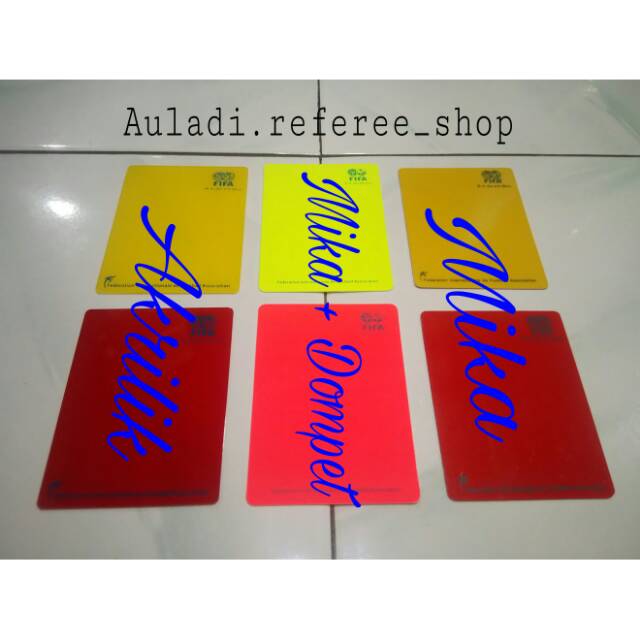 Jual Kartu Wasit Shopee Indonesia