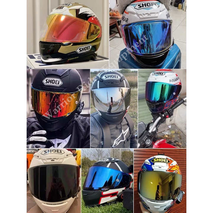 Revo Iridium Visor Lens Shoei X14 Z7 X Spirit Shoei Helm Visor Lens Dukung COD