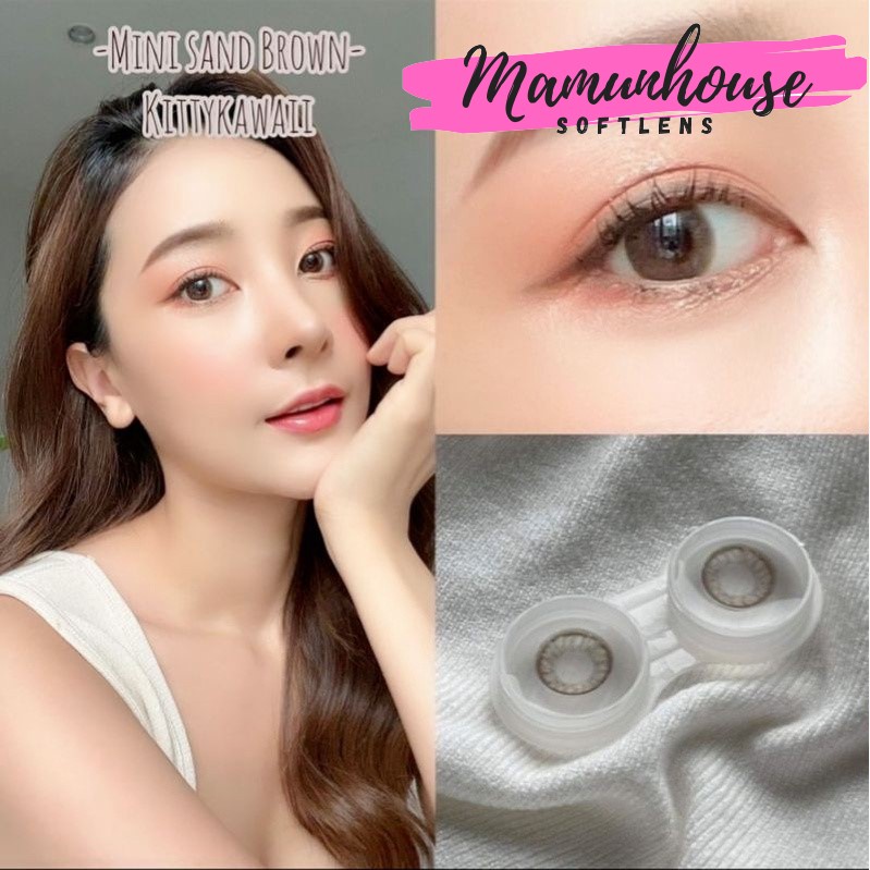 ORIGINAL Softlens KITTY KAWAII MINI SAND soflens softlenses minus