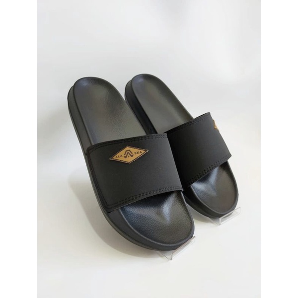 Sandal Slop Pria Dewasa Merk ALASKA Original ALS 104 Brown