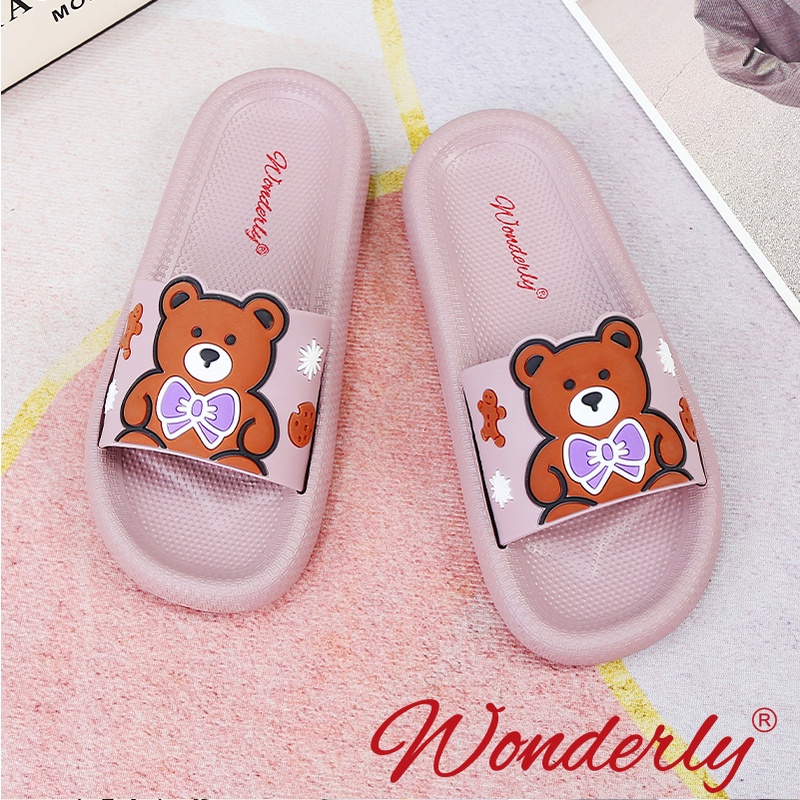 SANDAL SELOP WANITA JELLY | SENDAL SLOP JELLY l SENDAL KARET WANITA WONDERLYl M2299