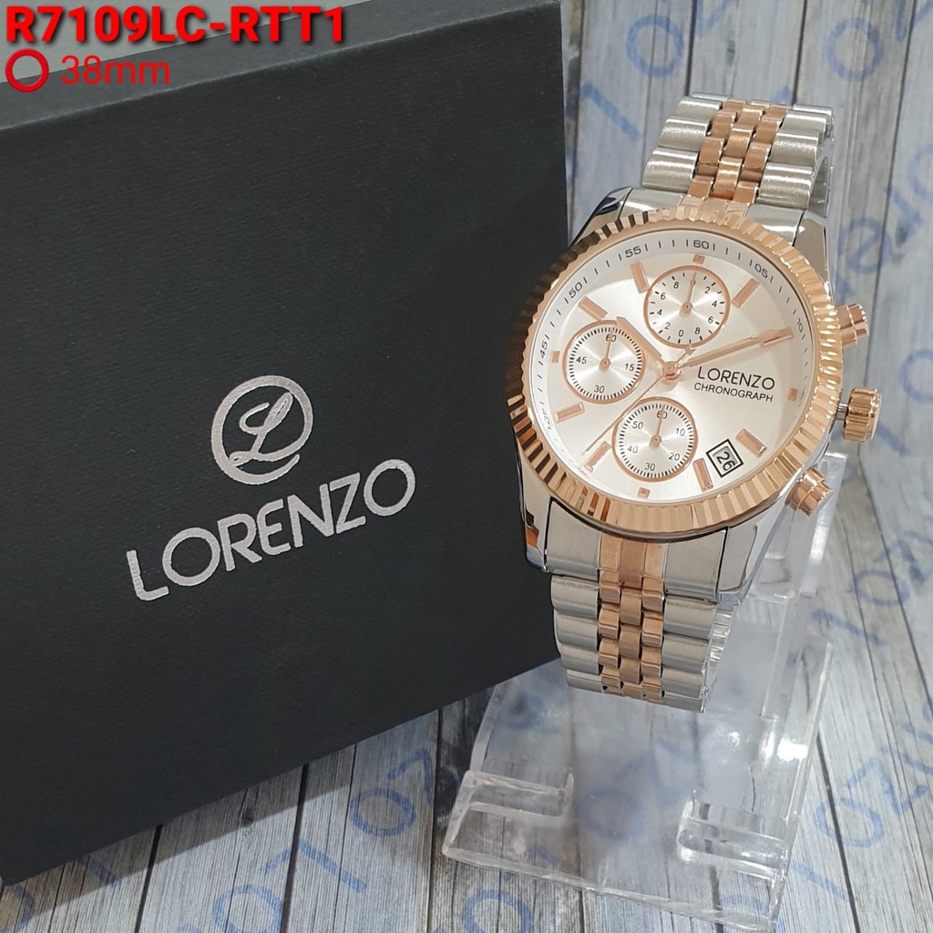 Jam Tangan Wanita LORENZO R7109LC Original Murah