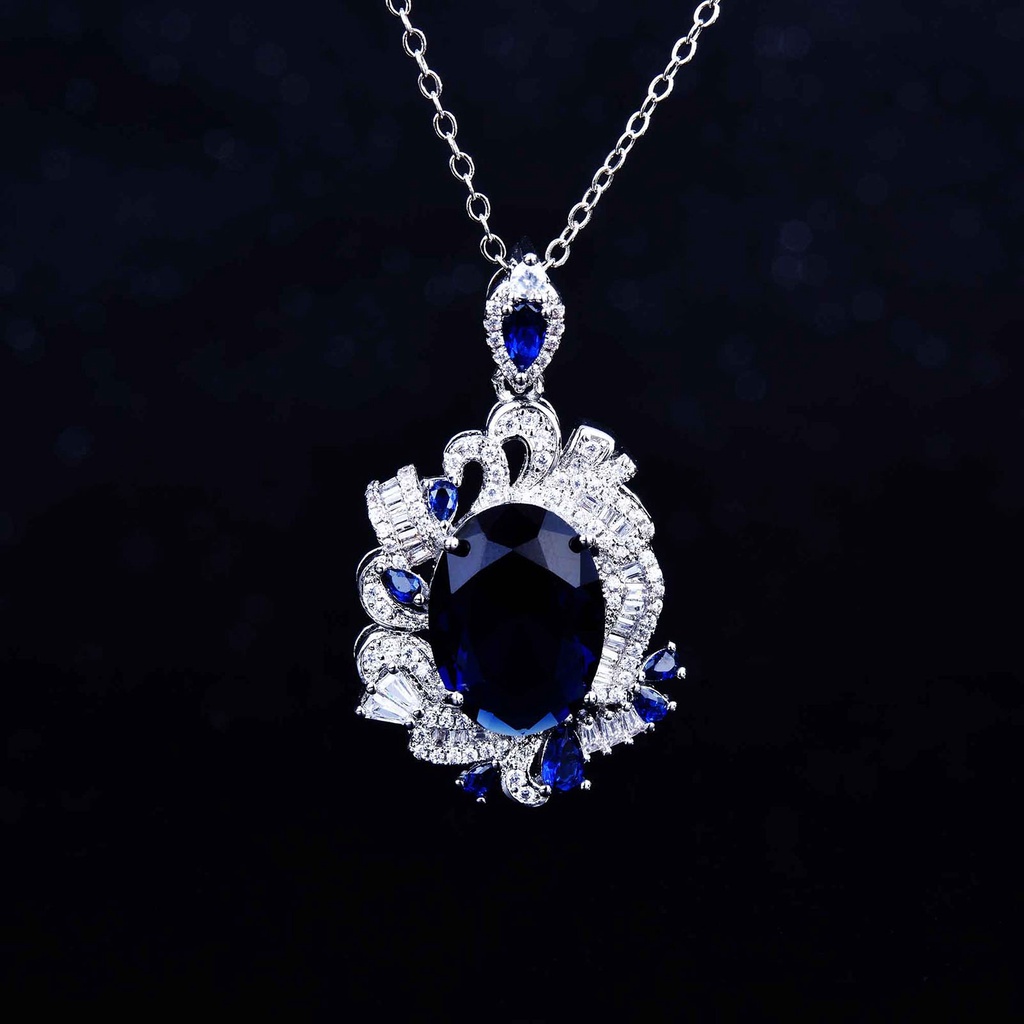 Hu Hu Hu Hu Hu Alat Bantu Pasang Kacamata♡ Anting Tusuk Gantung Wanita Desain Geometri Hias Tanzanite Imitasi Berkilau Untuk Banquet