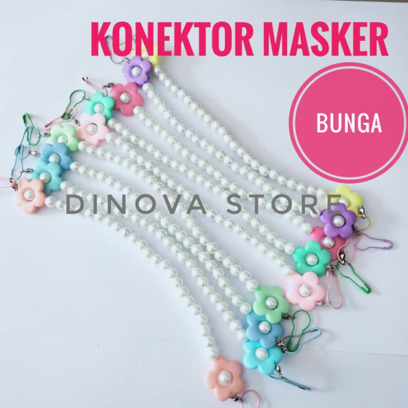 KONEKTOR masker bunga ayu/konektor masker/pengait masker