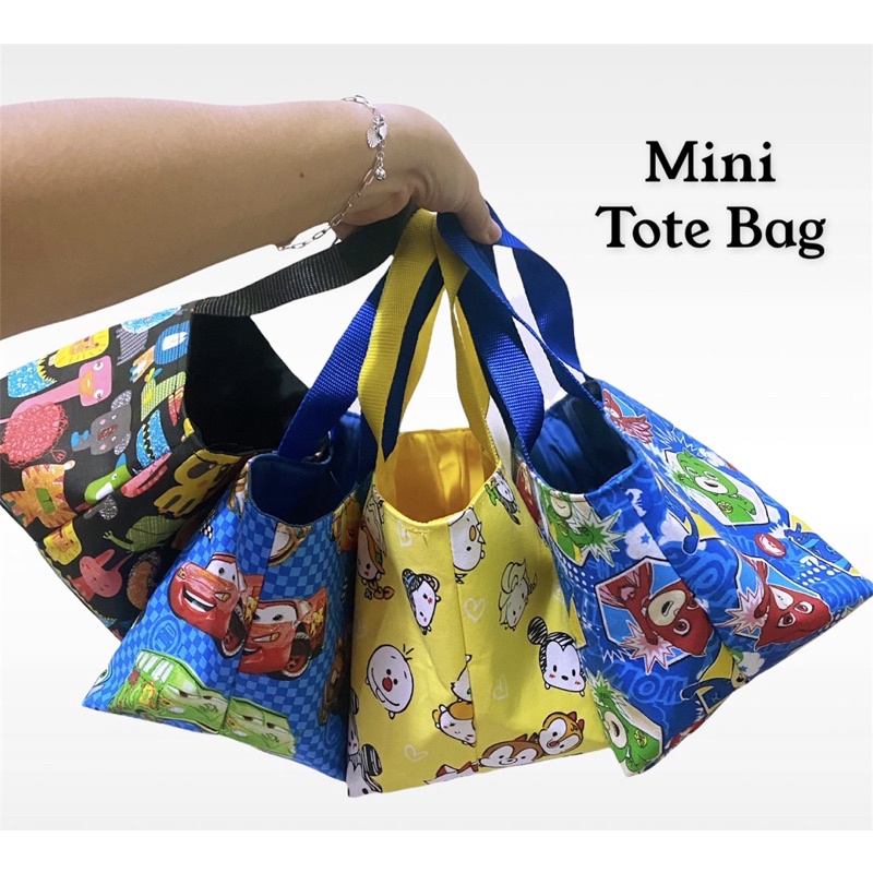 Fawn’G Handmade - Mini Tote Bag / Fabric Basket / Goodie Bag Anak