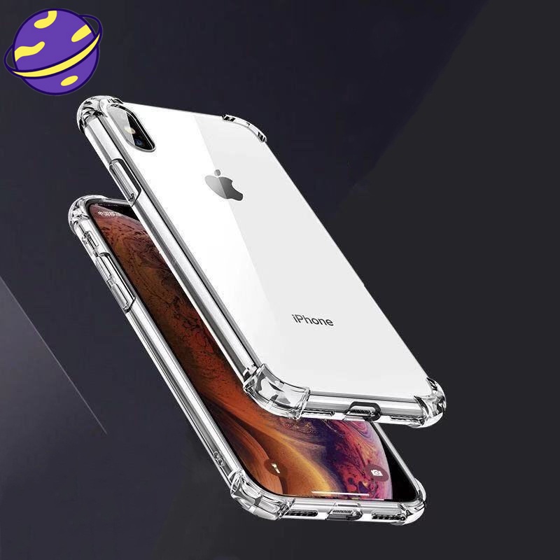 Soft Case Silikon Transparan Cover iPhone 14 13 12 11 Pro X XS MAX XR Se20 5 5s 6 6s 7 8 Plus