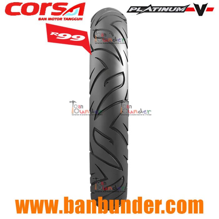 BAN CORSA 100/80-17 R99 PLATINUM - TUBELESS