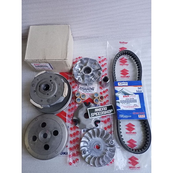 Paketan Komplit CVT Suzuki Spin/SkyDrive/SkyWave KOMPLIT