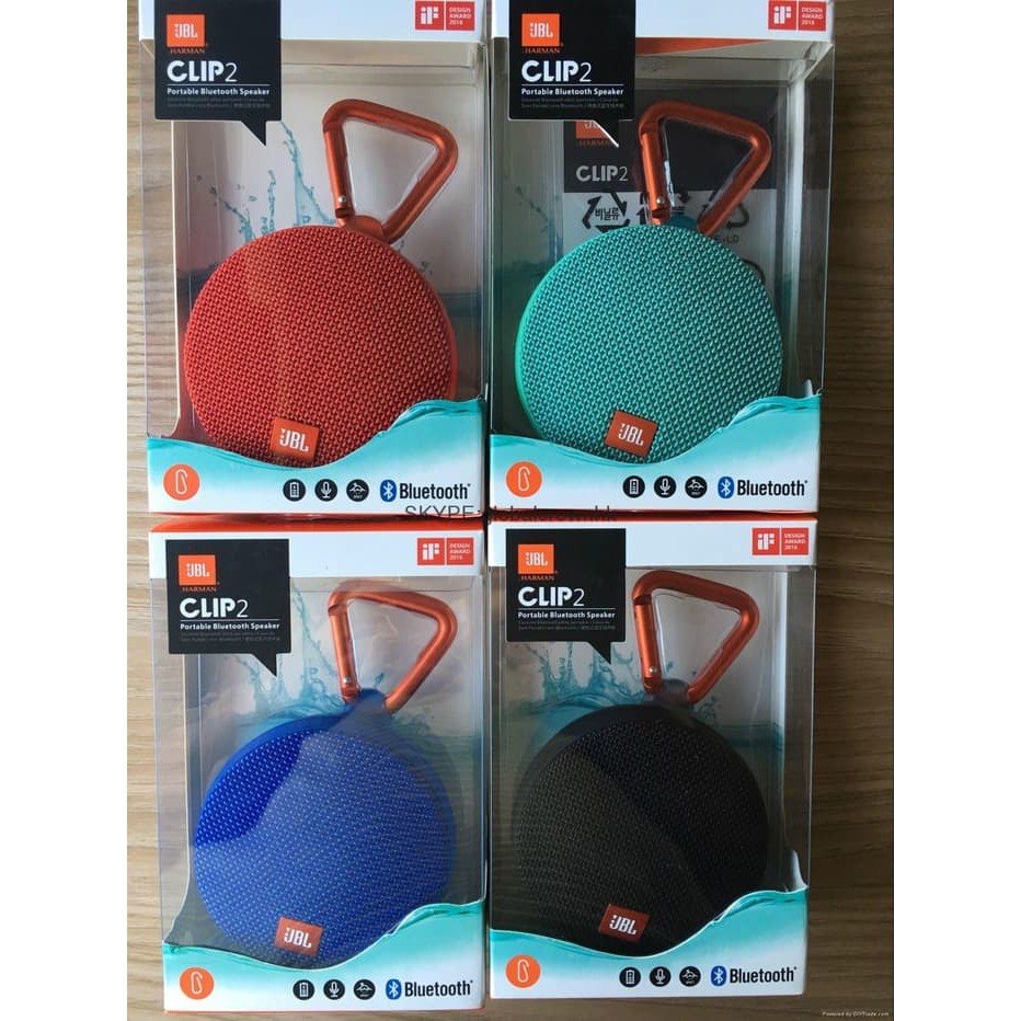 JBL Clip 2 Portable Bluetooth Speaker ORIGINAL GARANSI RESMI IMS