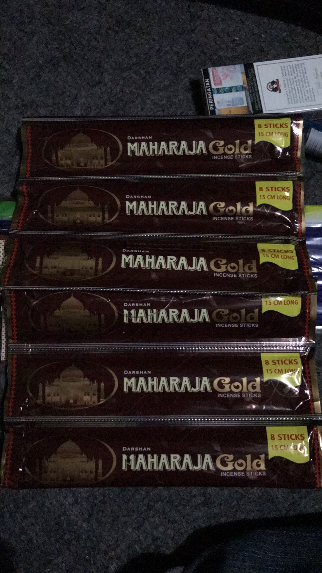 Dupa Life Mini Maharaja Gold Panjang 15 Cm