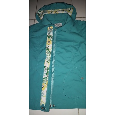 JAKET WANITA BRAND CROCODILE (ORI), MULUS NO MINUS, LIKE NEW, WARNA MASIH OK, PRELOVED (PL)