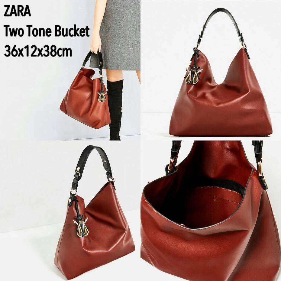 TAS ZARA TWO TONE BUCKET BEE ORIGINAL