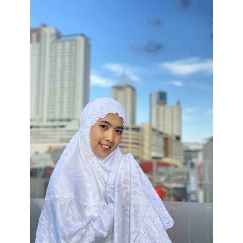 Mukena katun rubiah