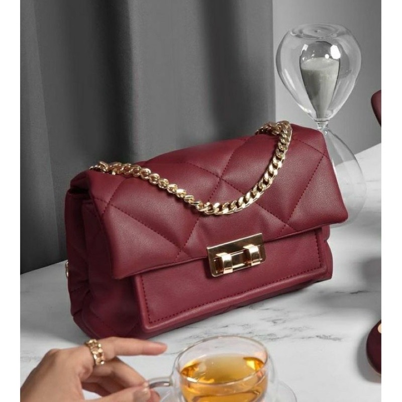 PRELOVED LOCAL.ID LONDON BAG (BURGUNDY)