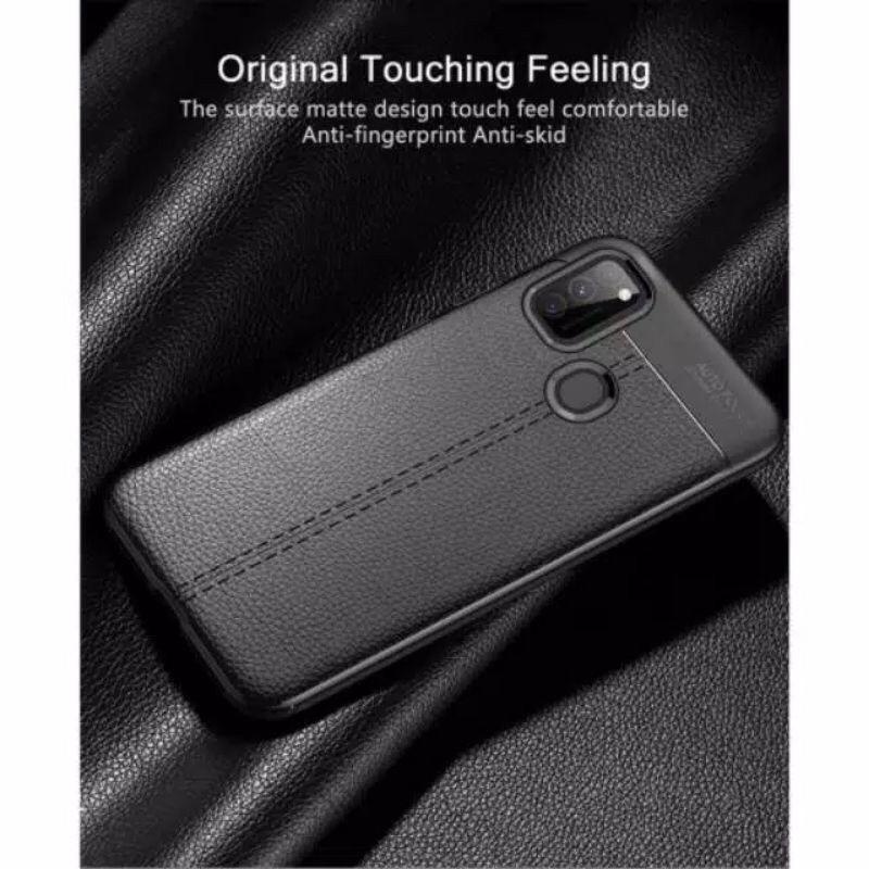 Case Autofokus Oppo A54 A74 A94 A16 Leather Casing