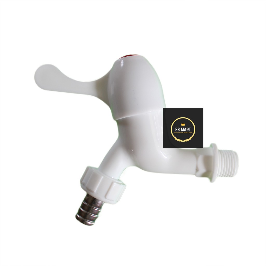 KranYo-Zuri plastik taman, keran tebal, bagus, awet, kran air