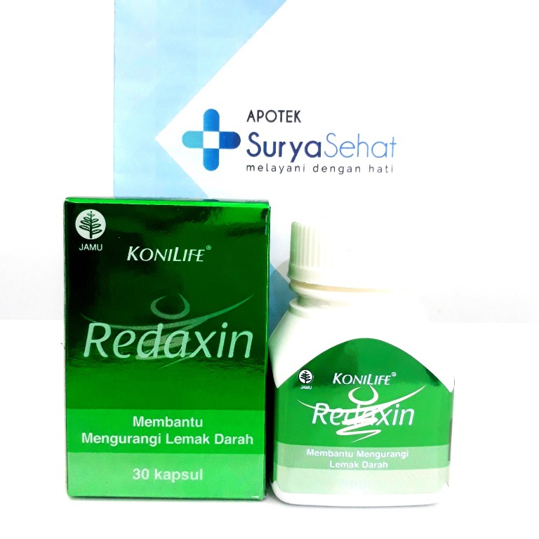 Konilife Redaxin Konimex Botol isi 30 kapsul - Mengurangi Lemak Darah - Apotek Surya Sehat