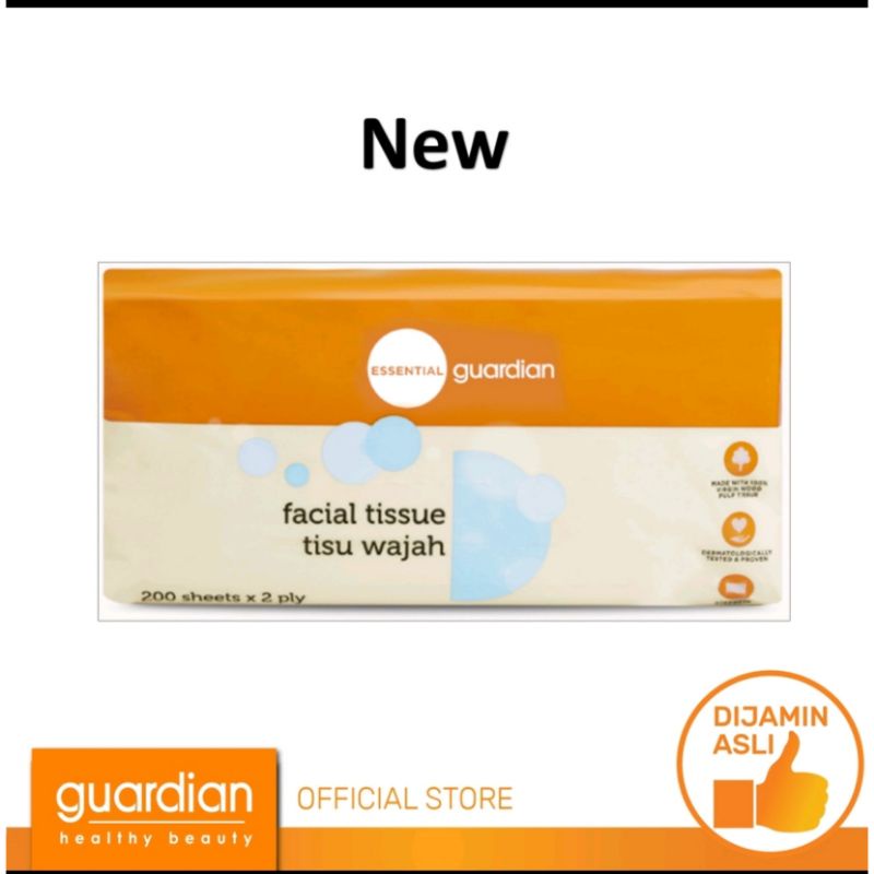 Tissue Guardian/Guardian Facial Tissue 200Sheets/Tisu Murah/Tissue Guardian 200sheet