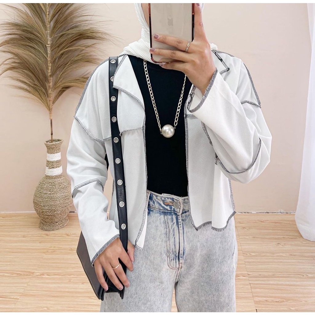 1KG MUAT 7PCS | ASVY OUTER CARDIGAN KARDIGAN BOBAL HITS OOTD SELEBGRAM FASHION GROSIR MURAH WANITA TERKINI-3