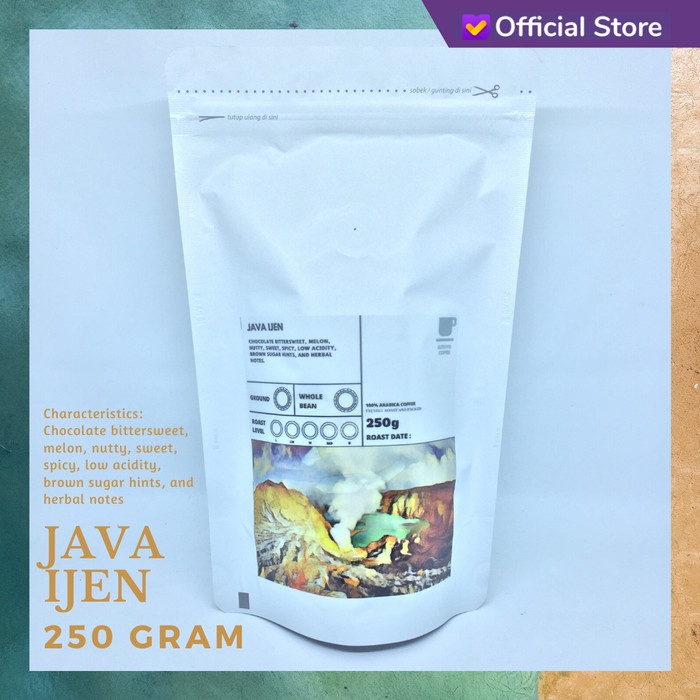 

KOPI ARABIKA IJEN BLUE MOUNTAIN 250 GRAM BIJI DAN BUBUK - BIJI