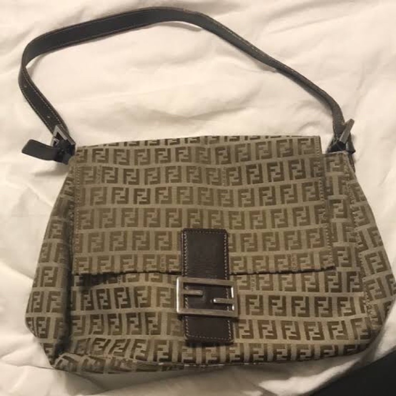 Fendi mama zucchino vintage baguette