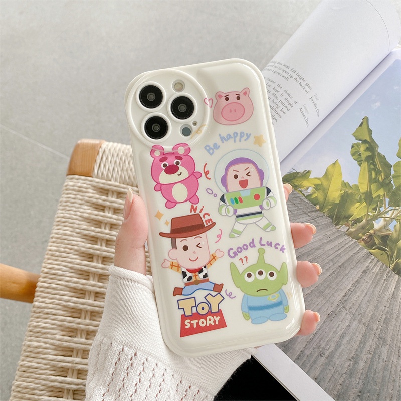 Soft Case Motif Kartun Perempuan Untuk Iphone 7 8 PLUS X XR XS 11 12 13 14 PRO MAX SE