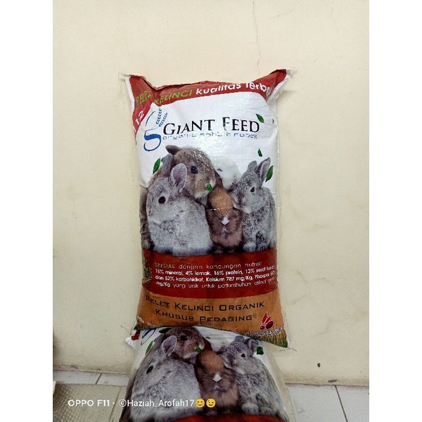 Giant Feed/Pelet Kelinci/20kg