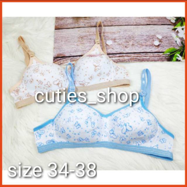 PRETTY Bra Pelajar - non busa- sz 32-36