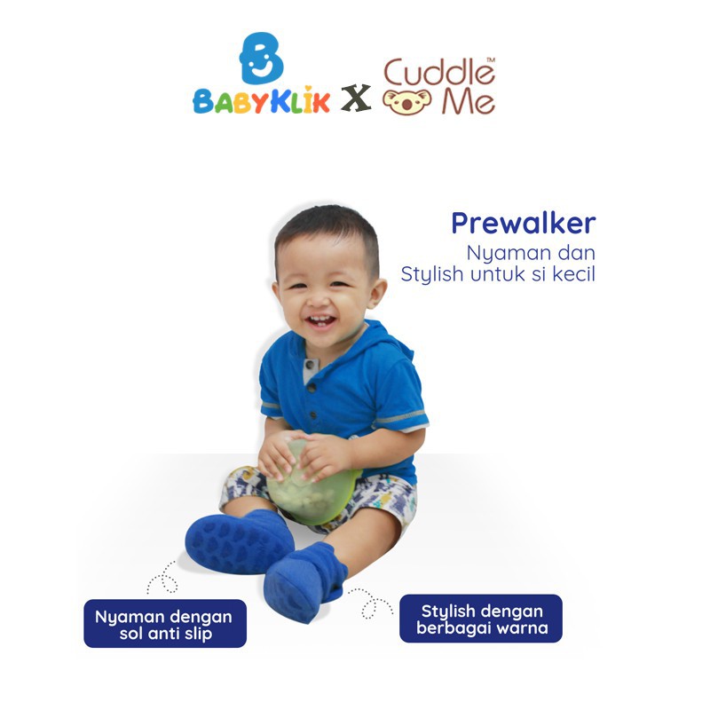 Paket Hemat CuddleMe - Prewalker Shoes isi 3 - Baby Booties - Sepatu Bayi