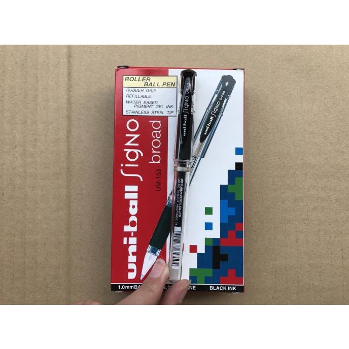 

SALE Uni-Ball Signo Broad UM 153 Gel pen/PULPEN GEL/PULPEN LUCU/PULPEN 1 PACK/PENSIL WARNA/PENSIL 2B/PENGHAPUS JOYKO/PENGHAPUS LUCU/RAUTAN PENSIL PUTAR/RAUTAN ELEKTRIK/SPIDOL WARNA/SPIDOL PERMANEN/SPIDOL WHITEBOARD/CORRECTION TAPE
