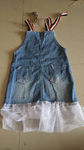 Overall jeans tutu (1 lampu )