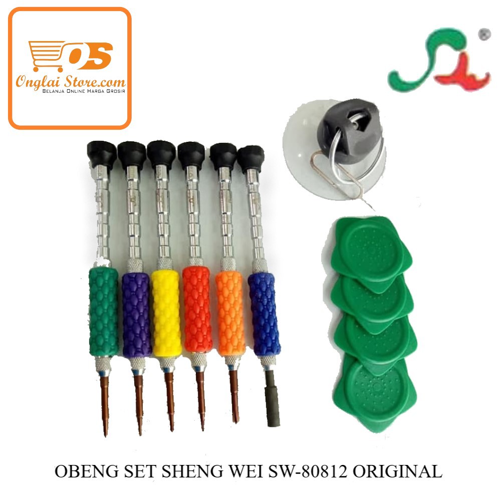 OBENG SET SHENG WEI SW-80812 ORIGINAL