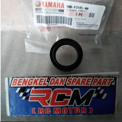 HARGA PERBIJI OIL SEAL SIL SHOCK SKOK DEPAN RXKING RX KING ORI ORIGINAL YAMAHA YGP ASLI 3HB-F3145-00