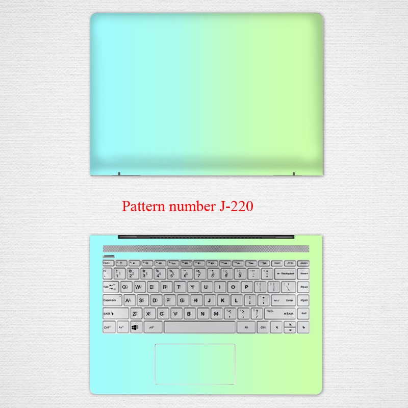 GRADIENT SOLID COLOR Computer Stickers Computer Laptop Skin Vinyl 2 Sides Laptop Skin for 11/12/13/14/15/17 Inch Universal for Huawei Matebook14 13 Inch Laptop Magicbook Sticker X 2021 Cute D14 Film D15 Accessories Pro16.1 Inch 2021 Customization