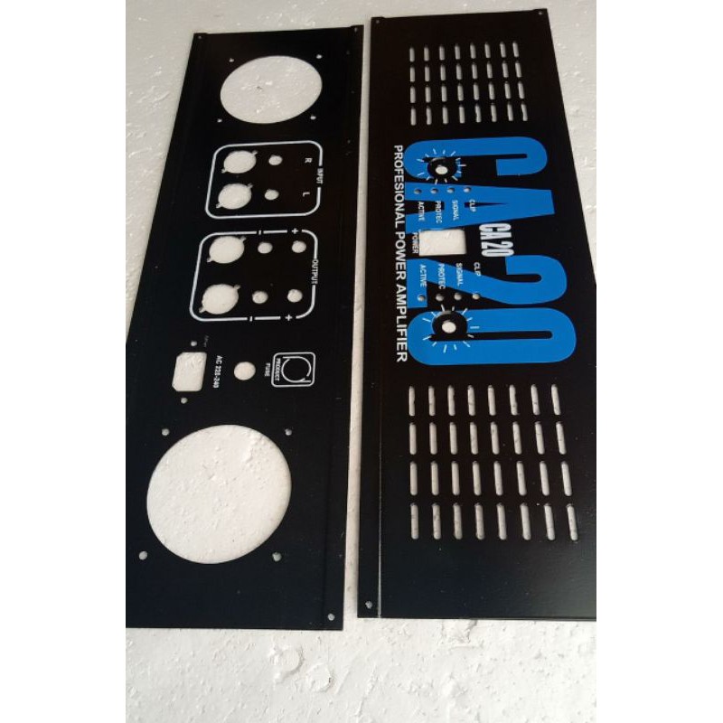 Panel CA 20 profesional power amplifier